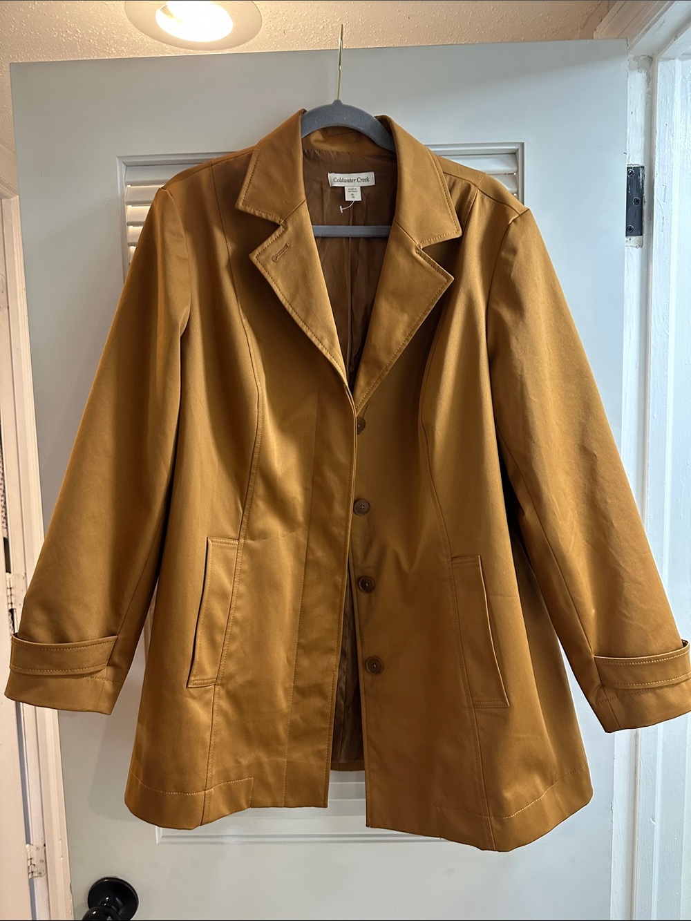 NWOT Coldwater Creek Women's Trench Coat